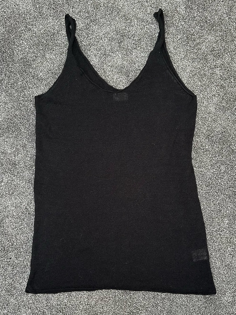 Mikuta The Black Short Knitted Dress